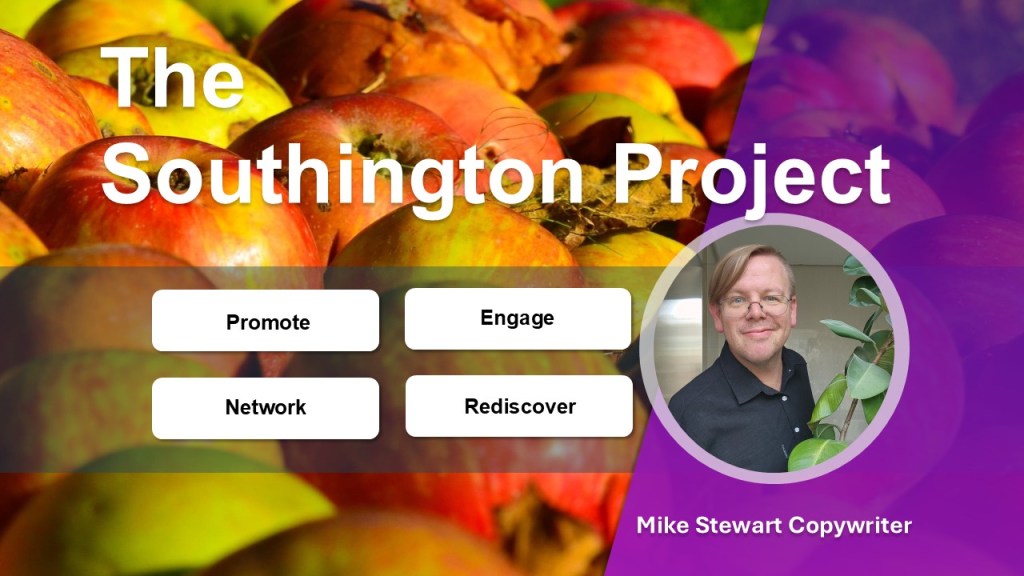 an image showing 4 options: promote, engage, network, rediscover
